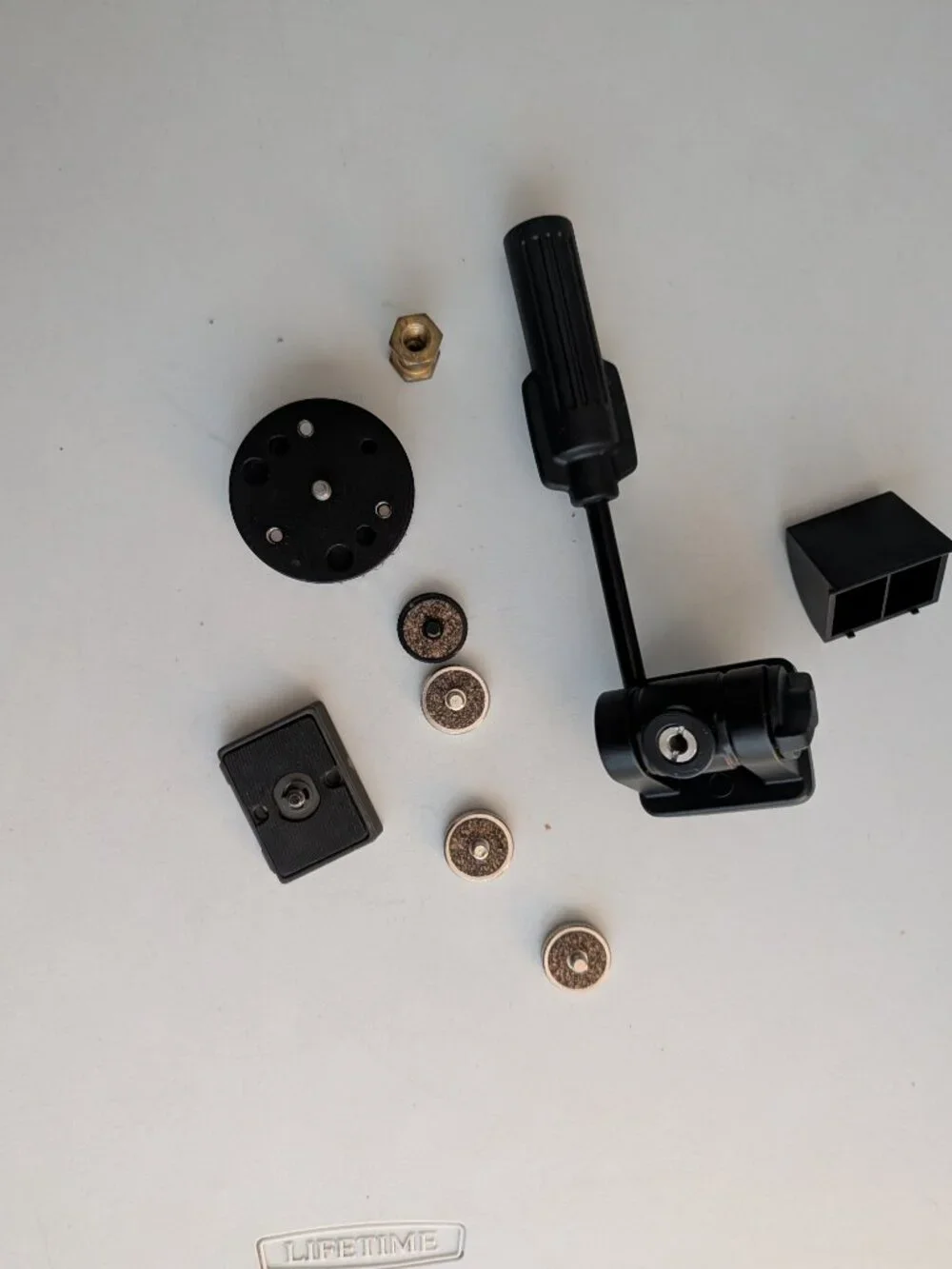 handle and adapters for tripod